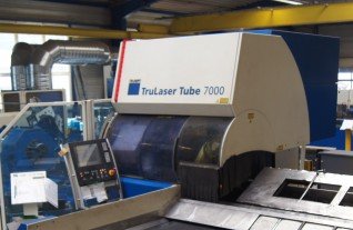 LASER CUTTING MACHINE TRUMPF TRULASER TUBE 7000, 2000 WATT, LM-1895