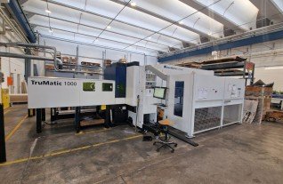 COMBINED MACHINE TRUMPF TRUMATIC 1000 - 1300 FIBER (K07) (FMC), 3000 WATT, KM-1167