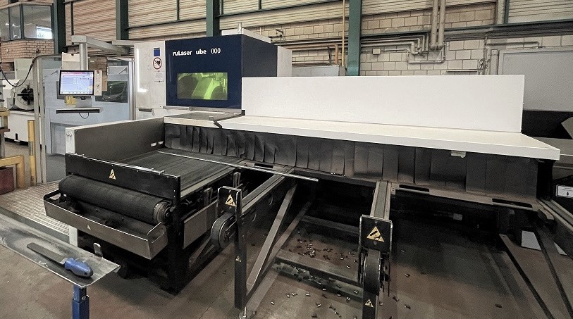 LASER CUTTING MACHINE TRUMPF TRULASER TUBE 5000 FIBER (T06), 2000 WATT ...