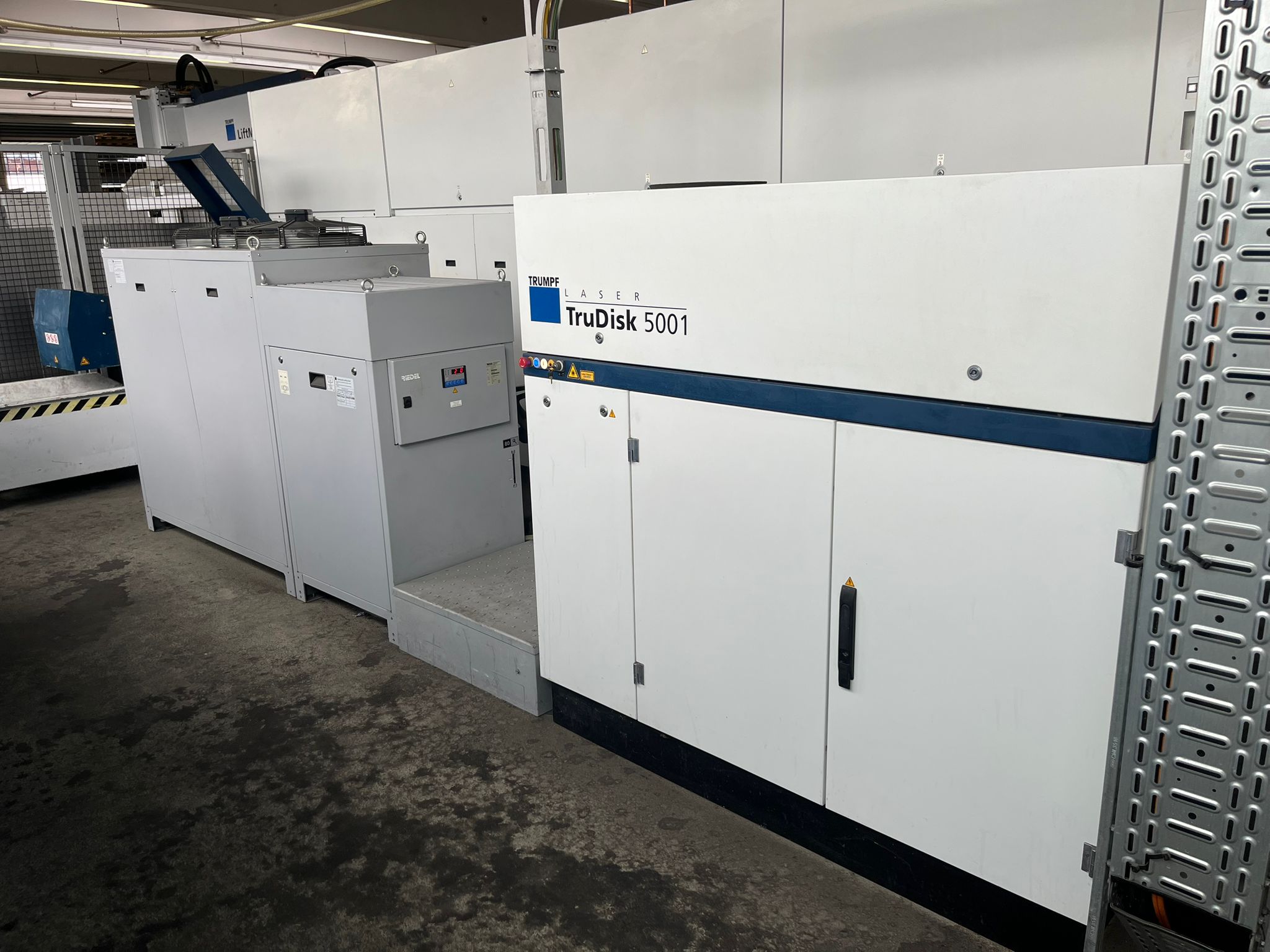 LASER CUTTING MACHINE TRUMPF TRULASER 5040 FIBER (L69), 5000 WATT, LM ...