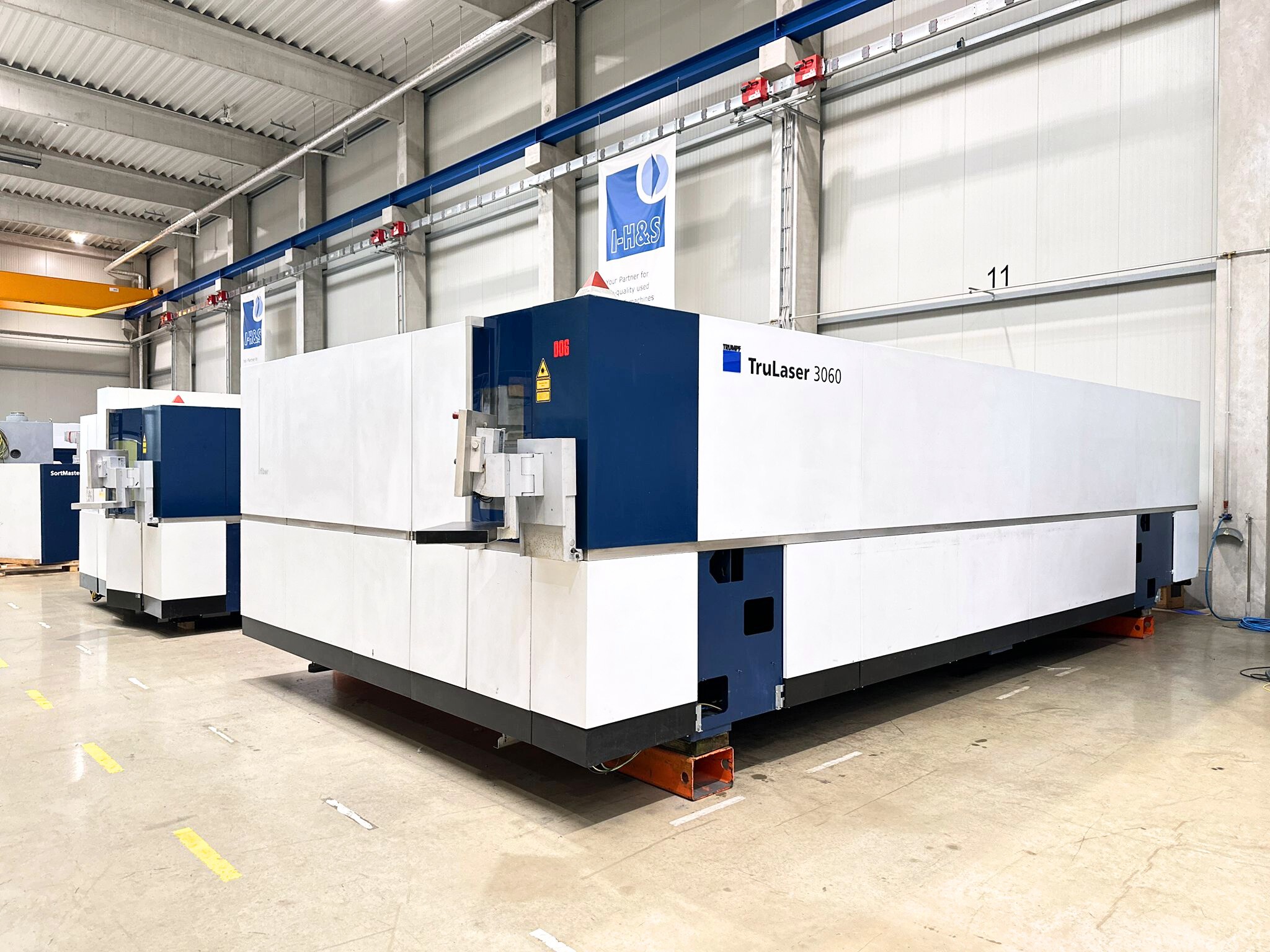 LASER CUTTING MACHINE TRUMPF TRULASER 3060 FIBER (L66), 6000 WATT, LM ...