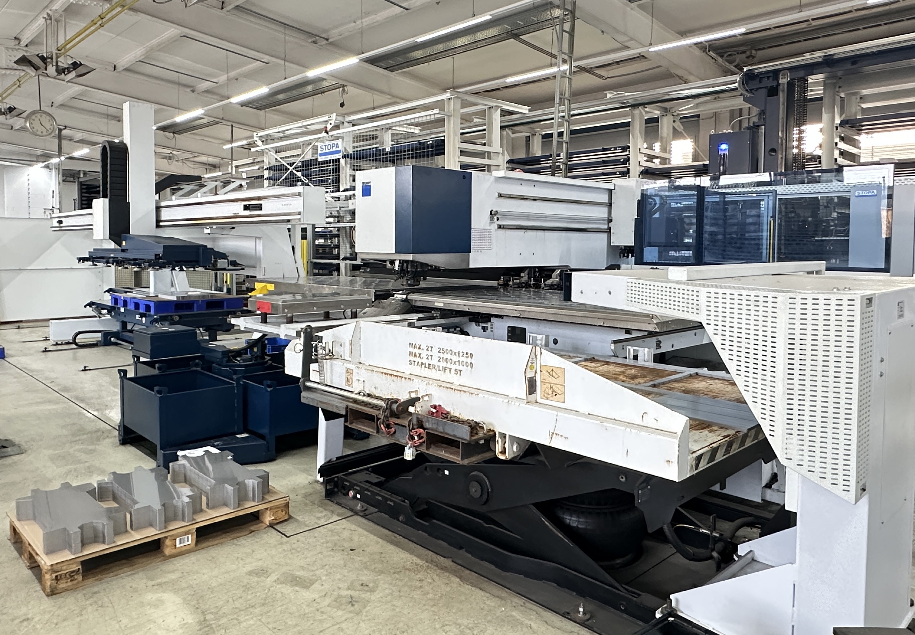 PUNCHING MACHINE TRUMPF TRUPUNCH 5000 - 1300 (S12) (FMC), SM-1361 - I-H&S